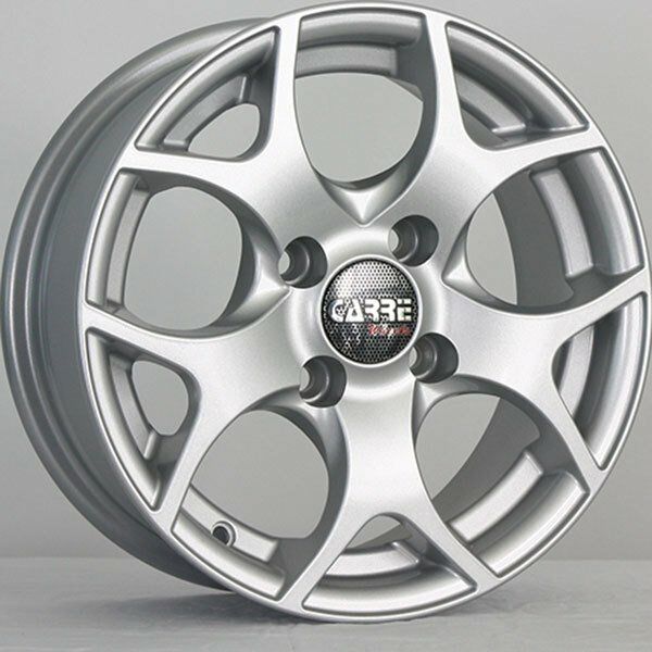 Carre 419 6x14inç 4x98 Silver Diamond Çelik Jant