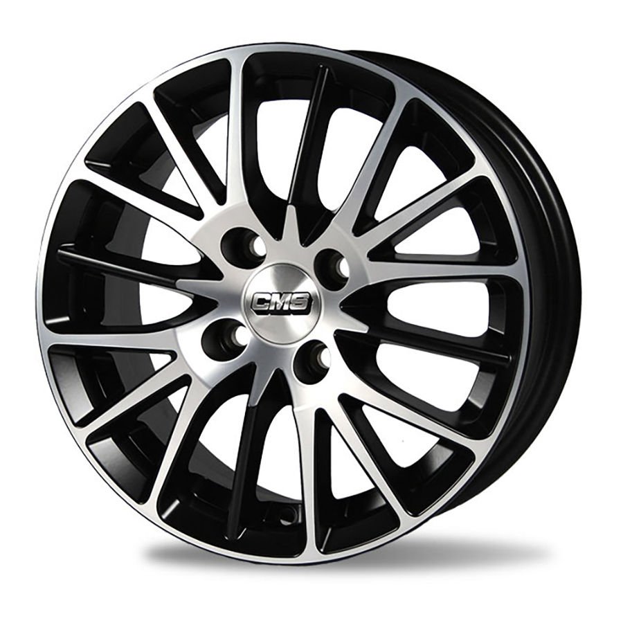 CMS 456/3 6x14inç 4x108 et35 63.4 Black Diamond Çelik Jant