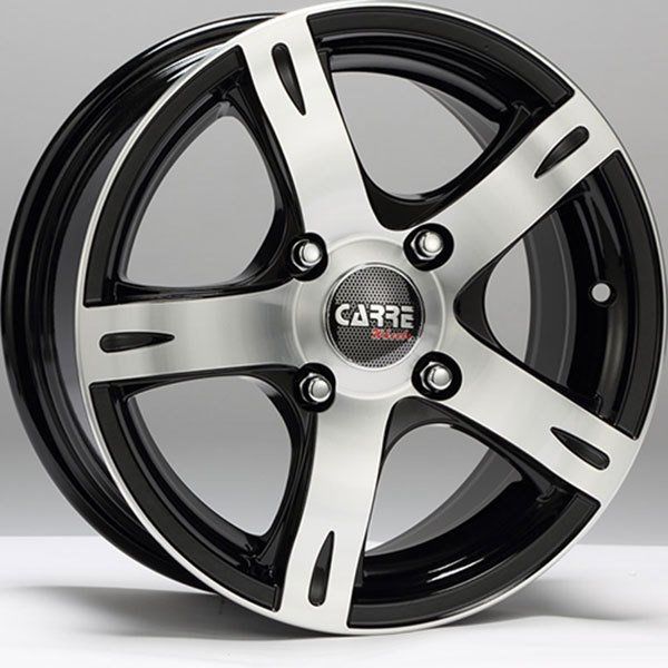 Carre 505 6.5x15inç 4x108 Black Diamond Çelik Jant FORD