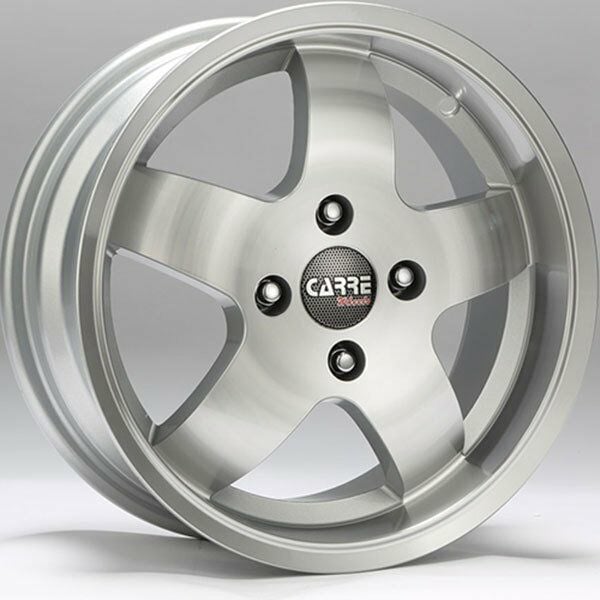 Carre CAR 509 6x14inç 4x100 Silver Diamond Çelik Jant