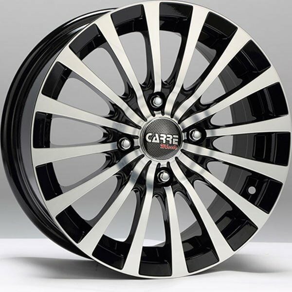 Carre 580 6.5x15inç 5X112 Black Diamond Çelik Jant