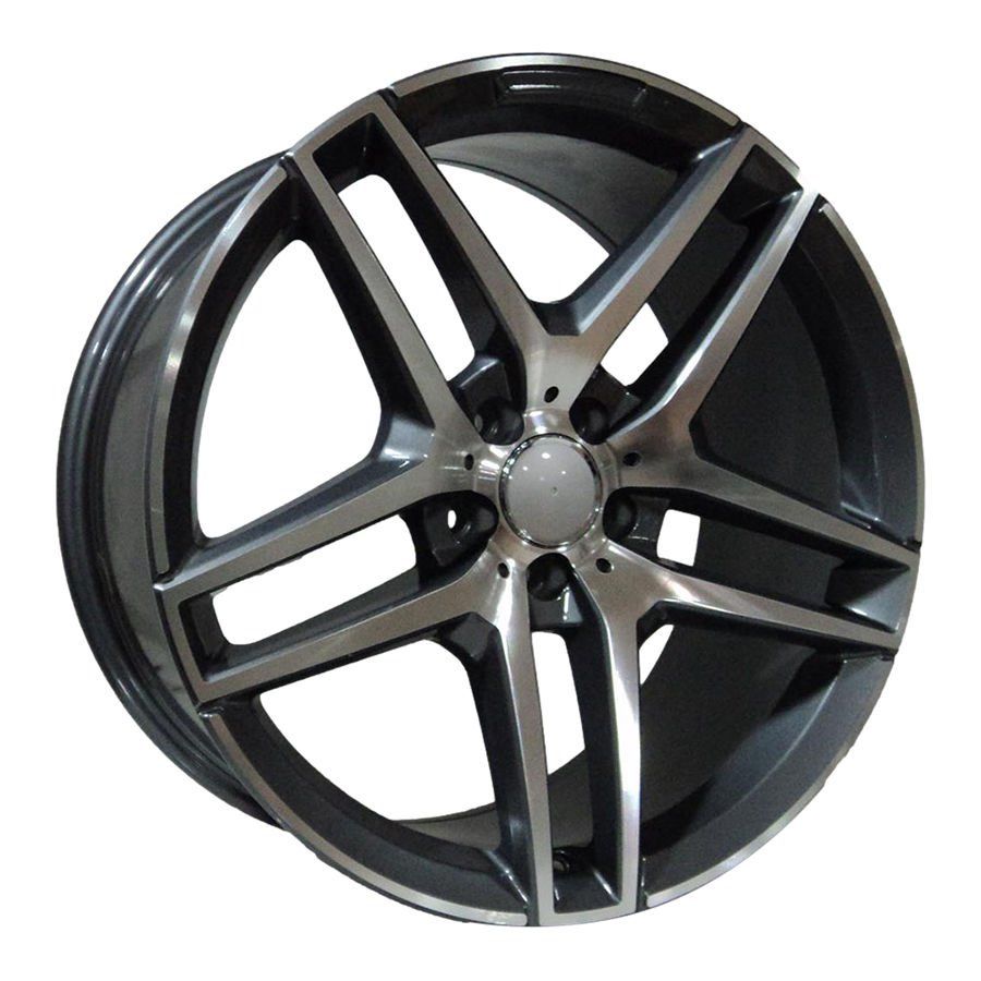 BK 967 9.5x19inç 5x112 et35 66.56 Gun Machined Çelik Jant