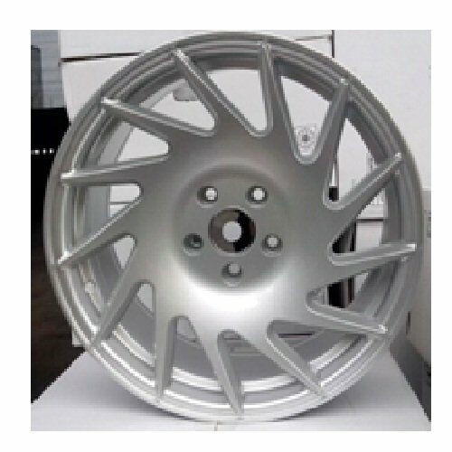 Powcan BK 945 8.5x18inç 5x120 Silver Machined Çelik Jant