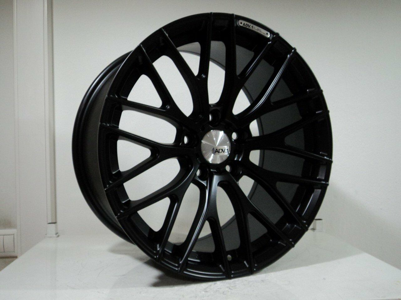 SLK 1475 8x18inç 5x112 et42 73.1 MAT BLACK Machined Çelik Jant