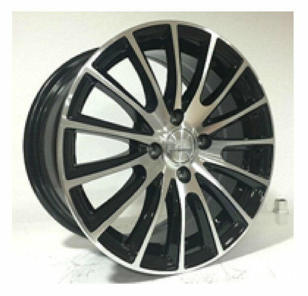 Tailong TL 1287 6.5x15inç 4x100 Black Machined Çelik Jant