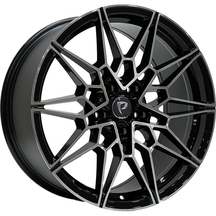 BKY 1027 9X19 inç 5X112 ET37 66.56 BLACK MACHINED XL