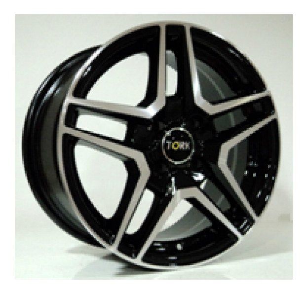 Megatork TORK 3169 6.5x15inç 4x100 Black Machined Çelik Jant