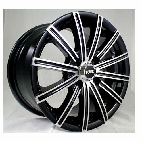 Megatork TORK 3165 6.5x15inç 4x100 Black Machined Çelik Jant