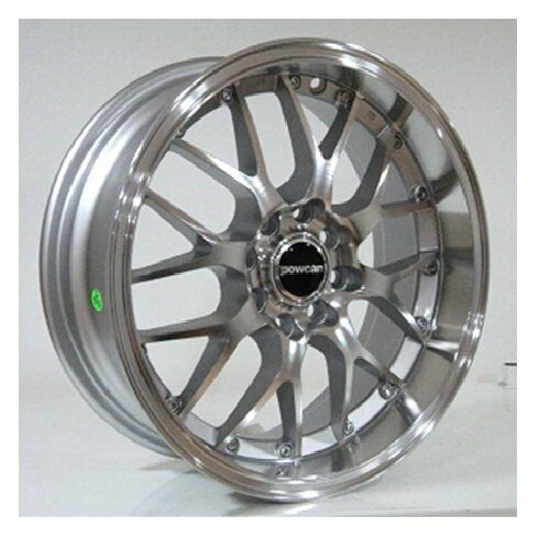 Powcan BK 535 6.5x15inç 4x100/108 SILVER MACHINED