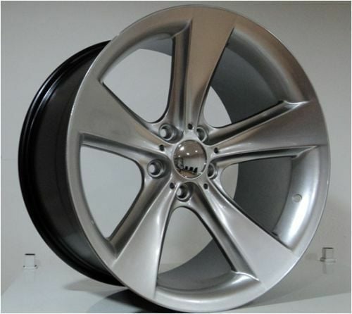 Powcan BK 086 8.5x18inç 5x112 Hyper Silver Machined Çelik Jant