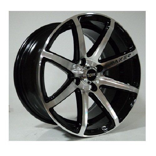 Megatork TORK 3733 7x15inç 4x100 Black Machined Çelik Jant