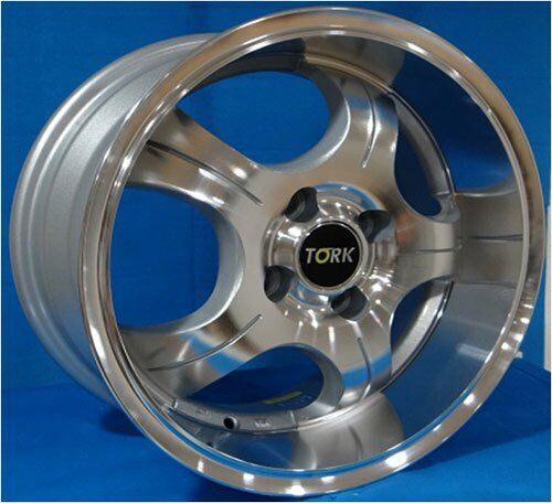 Megatork TORK 140 7x15inç 4x100 SİLVER MACHINED ÇELİK JANT