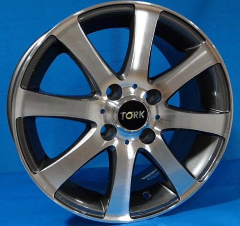 Megatork TORK 461 6x14inç 4x100 GUN Machined ÇELİK JANT