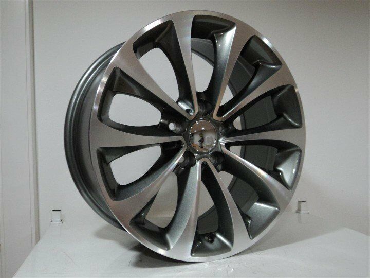 TL 0272 8x18inç 5x120 et30 72.56 GUN Machined Çelik Jant