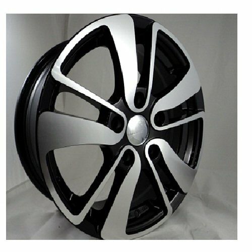Megatork TORK 7458 6x15inç 4x100 Black Machined Renault Replika Çelik jant
