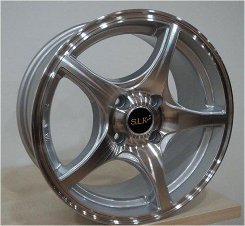 Slk SLK 1158 6.5x15inç 4x108 Silver Machined Çelik Jant