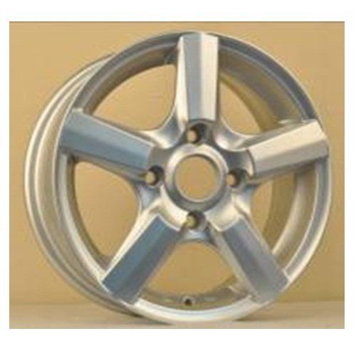 Slk SLK 1423 5.5x14inç 4x100 Silver Machined Çelik Jant