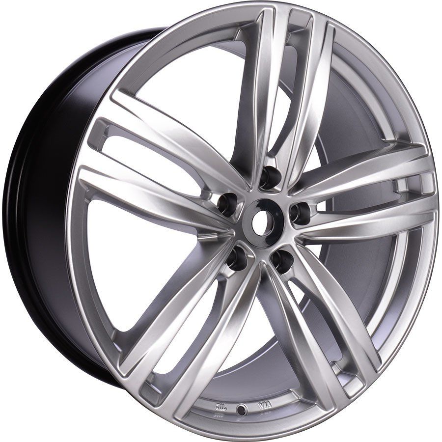 SLK 1611 8.5x19inç 5x112 et45 57.1 SILVER Machined Çelik Jant