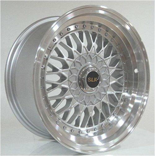 Slk SLK 1308 8x15inç 4x100/108 SİLVER MACHİNED BBS