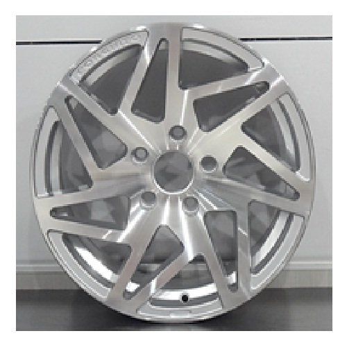 Powcan BK 935 7x15inç 5x100 Silver Machined Çelik Jant