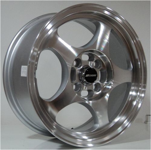 Slk SLK 1421 6.5x15inç 4x100 Silver Spoon Çelik Jant