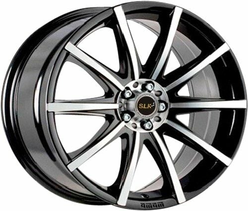 Slk SLK 2031 6.5x15inç 4x100/108 BLACK MACHINED