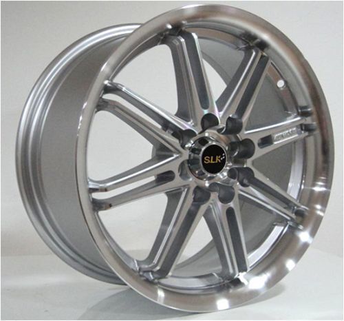 Slk SLK 9016 6.5x15inç 4x100/108 SİLVER MACHİNED
