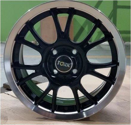 Megatork TORK 2813 6.5x15inç 4x100 et35 73.1 Silver Machined Çelik Jant