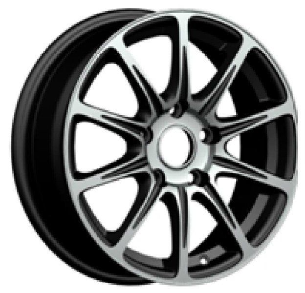 Tailong TL 065 5.5x13inç 4x100 Gun Machined Çelik Jant