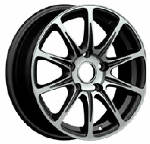Tailong TL 065 6x14inç 4x100 Gun Machined Çelik Jant