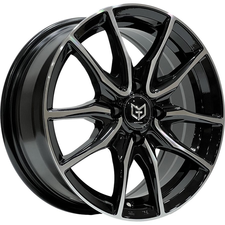 TORK-3741 6.5 X 15 İNÇ 4X100 ET35 73.1 BLACK MACHINED ÇELİK JANT