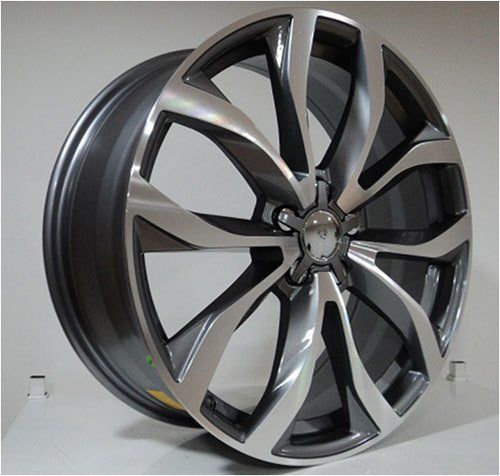 Powcan BK 633 7.5x20inç 5x112 Gun Machined AUDI Replika Çelik Jant