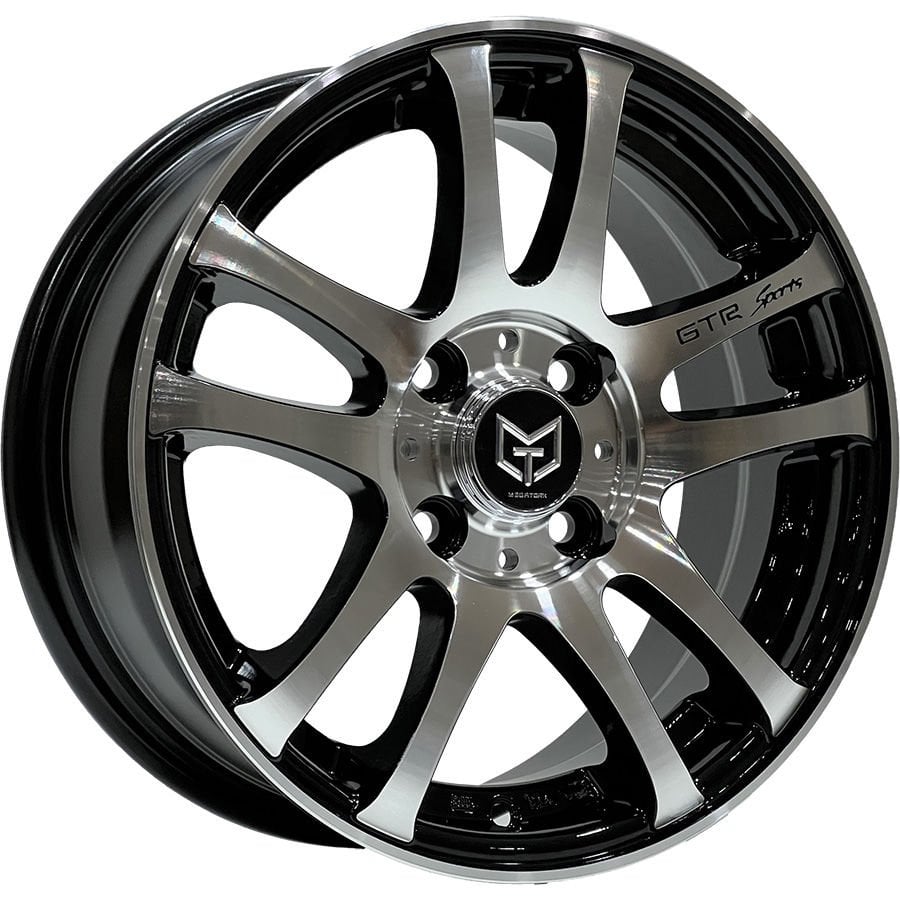 TORK 9806 6X14İNÇ 4X100 ET35 73.1 BLACK MACHINED ÇELİK JANT