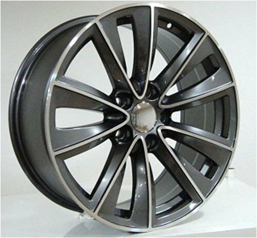 Powcan BK 388 8x18inç 5x120 Gun Machined BMW Replika Çelik Jant