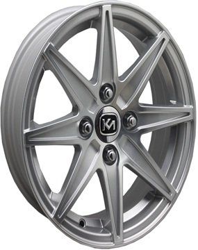 Kormetal KM 415 6x14inç 4x108 et35 67.1 Black Machined Çelik Jant