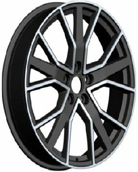 Powcan Bk 5084 8x18inç 5x112 et45 66.45 Gun Machined Audi Çelik Jant