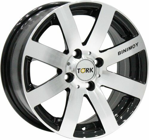 Megatork TORK 823 6x14inç 4x100 Black Machied Çlik Jant