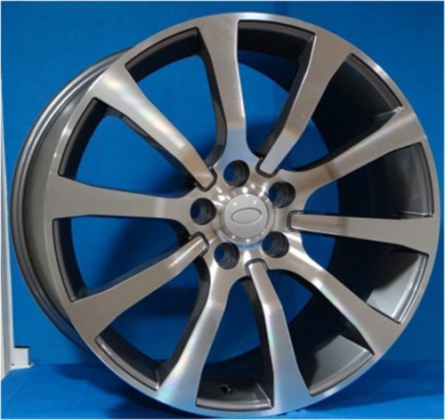 Powcan BK 1019 9.5x20inç 5x120 Gun Machined Range Rover Replika Çelik Jant
