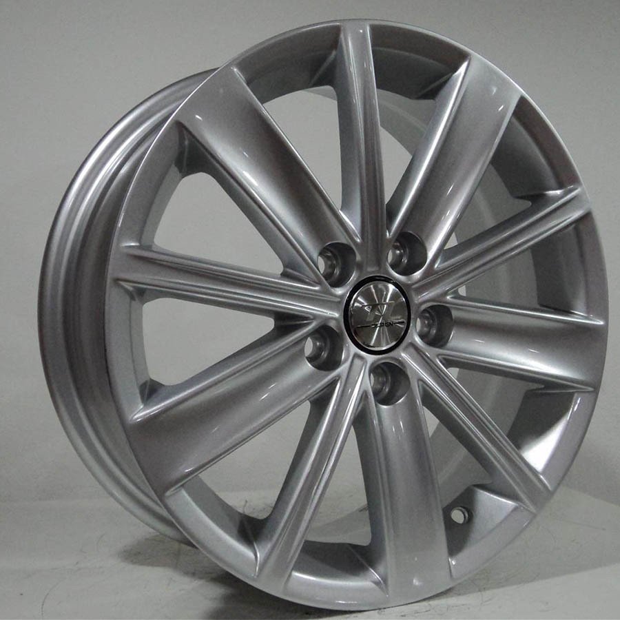 TL 0194 6x15inç 5x100 SILVER MACHINED Çelik Jant