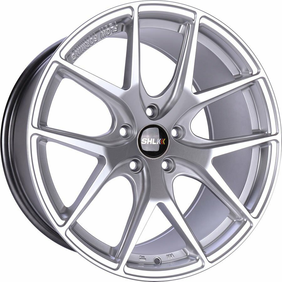 SLK 8007 9.5x20inç 5x112 et45 73.1 MAT BLACK Machined Çelik Jant