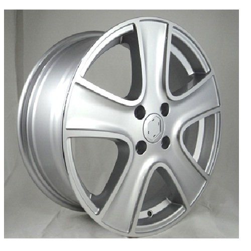 Powcan BK 720 6.5x15inç 5X114.3 Silver Machined Renault Replika Çelik Jant