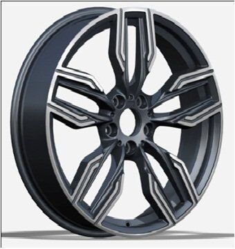 Powcan Bk 5181 8.5x20inç 5x120 et33 72.56 Gun Machined Bmw Çelik Jant