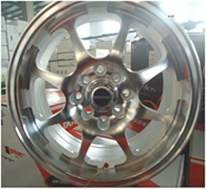 Powcan BK 287 6.5x15inç 4x100/114 White Machined Çelik Jant