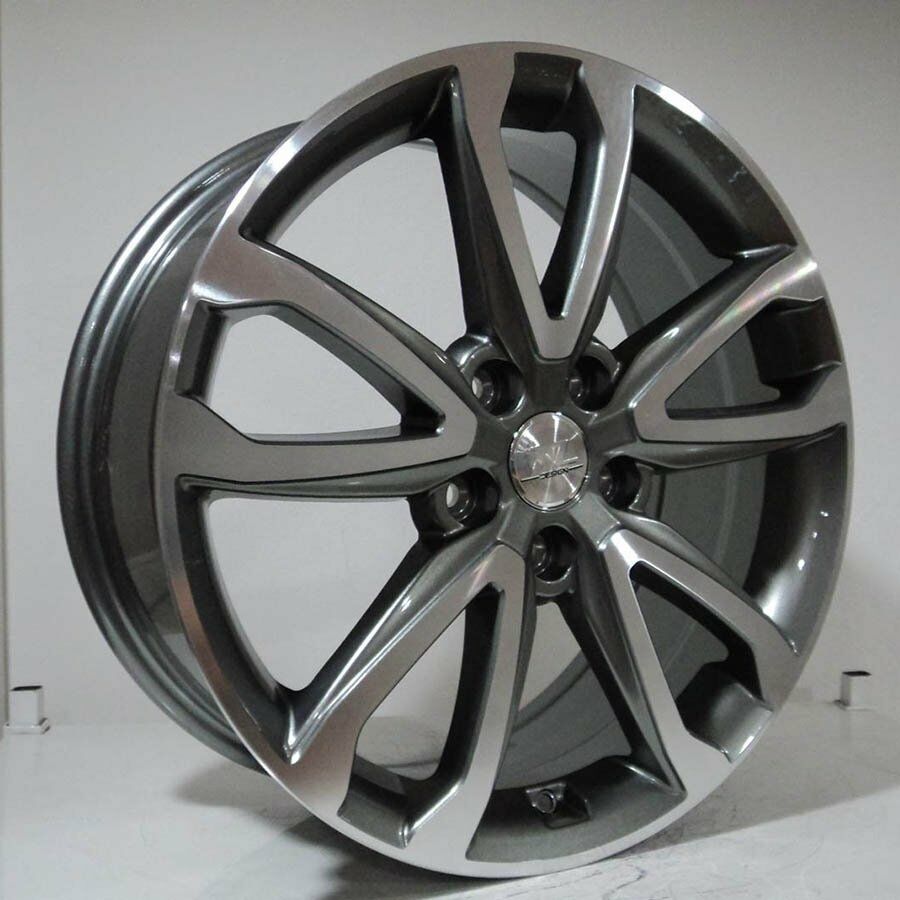 TL-0354 7.5x18inç 5x114.3 ET49 67.1 Gun Machıned REPLİKA Çelik Jant