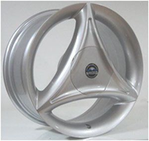 Powcan BK 528 6.5x15inç 4x98/108 SILVER MIZRAK ÇELİK JANT