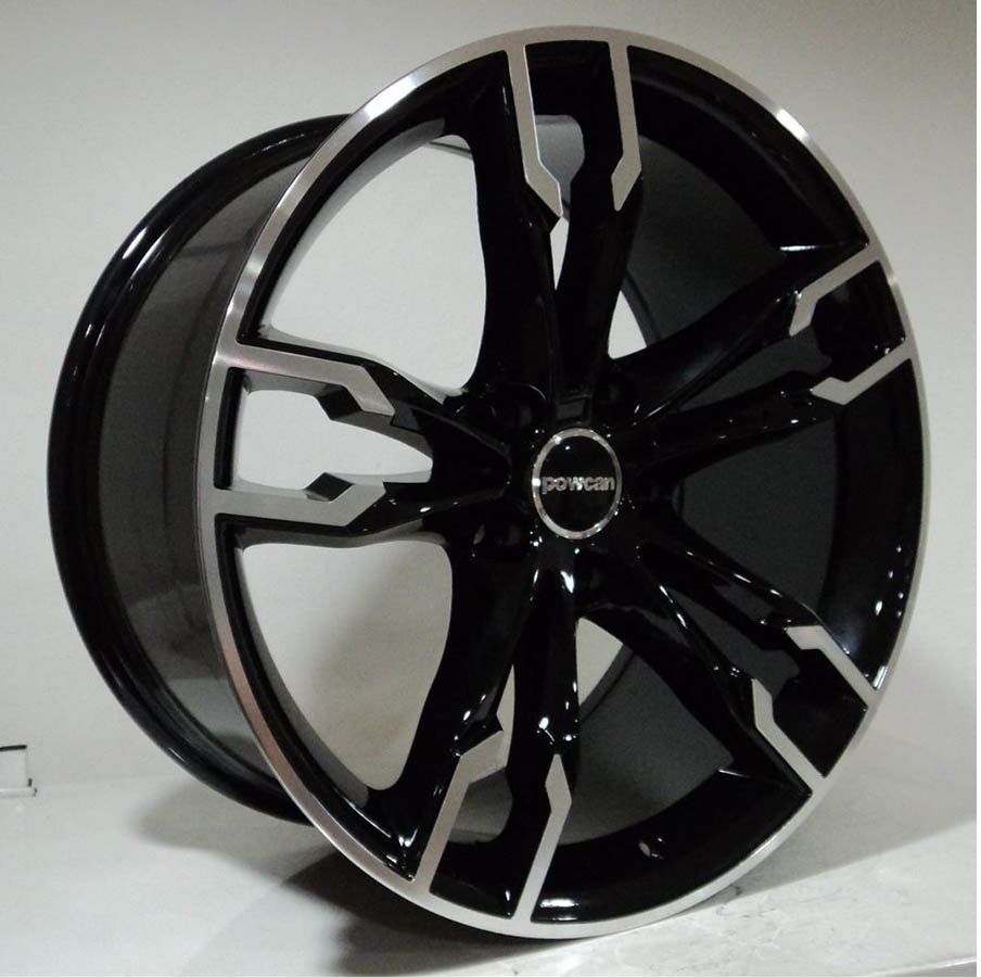 BK-5255 8.5x18inç 5x112 ET30 66.6 Black Machıned REPLİKA Çel