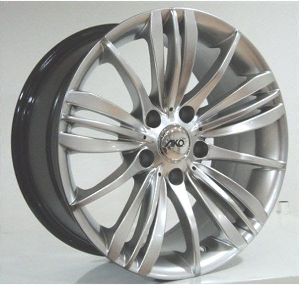 Megatim TIM 926 8.5x19inç 5x120 Hyper Silver Machined Replika Çelik Jant