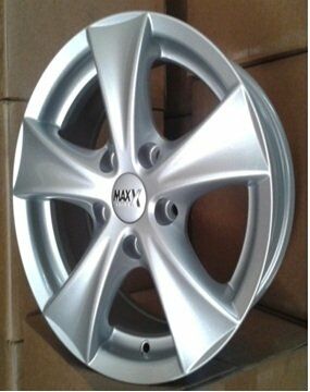 DJ MAXX 391 6x14inç 4x114.3 et38 72.6 Silver Diamond Çelik Jant