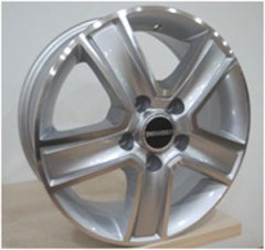 Powcan BK 473 6.5x15inç 5x130 SILVER MACHINED