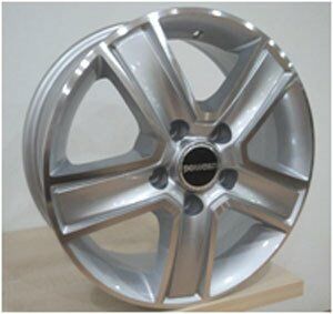 Powcan BK 473 6.5x15inç 5x130 SILVER MACHINED ÇELİK JANT